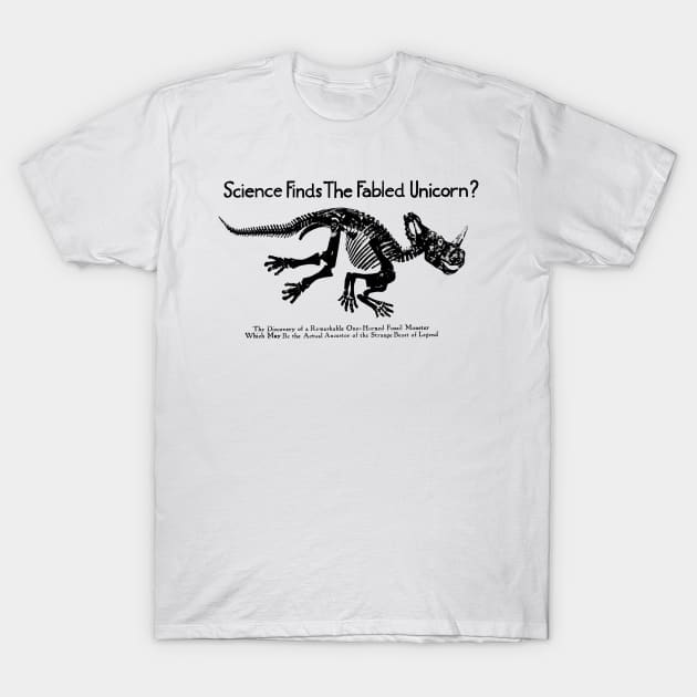 Science Finds the Fabled Unicorn? T-Shirt by alexp01